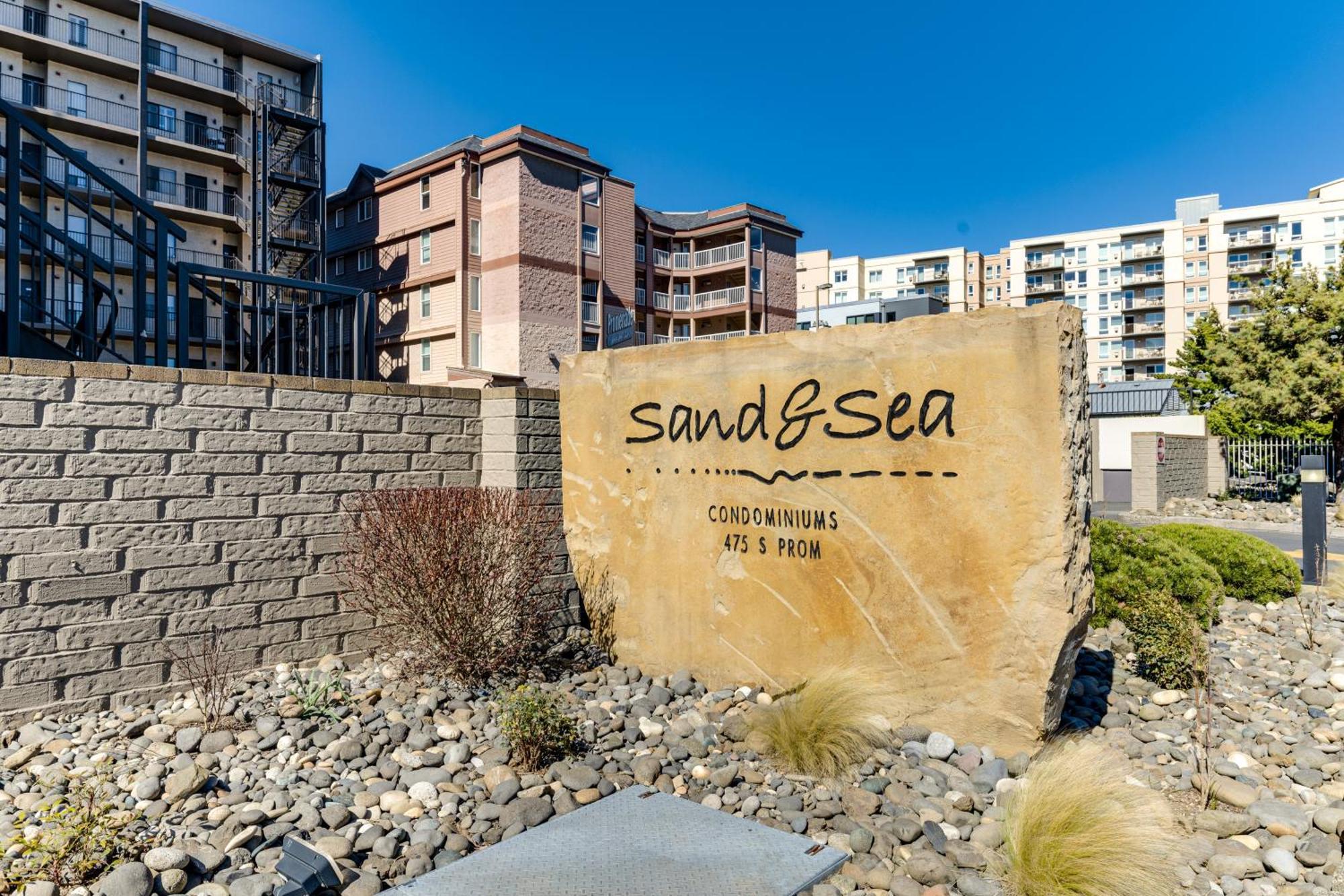 Ferienwohnung Sand & Sea: Paradise On The Prom Seaside Exterior foto
